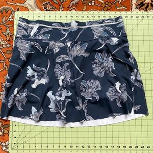 Athleta blue and white skort. Size extra large tall